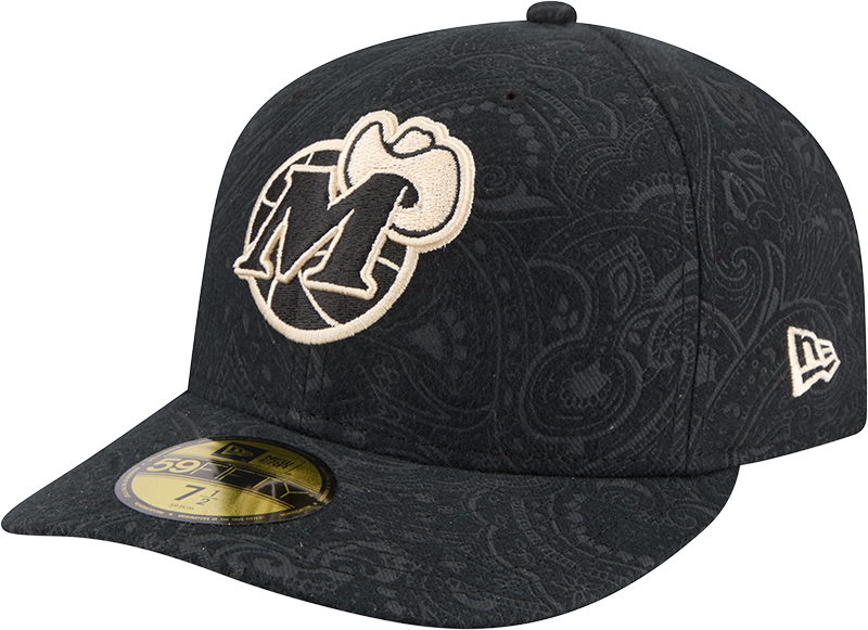 Dallas Mavericks Three Looms Brushed Cotton 59FIFTY Fitted Hat