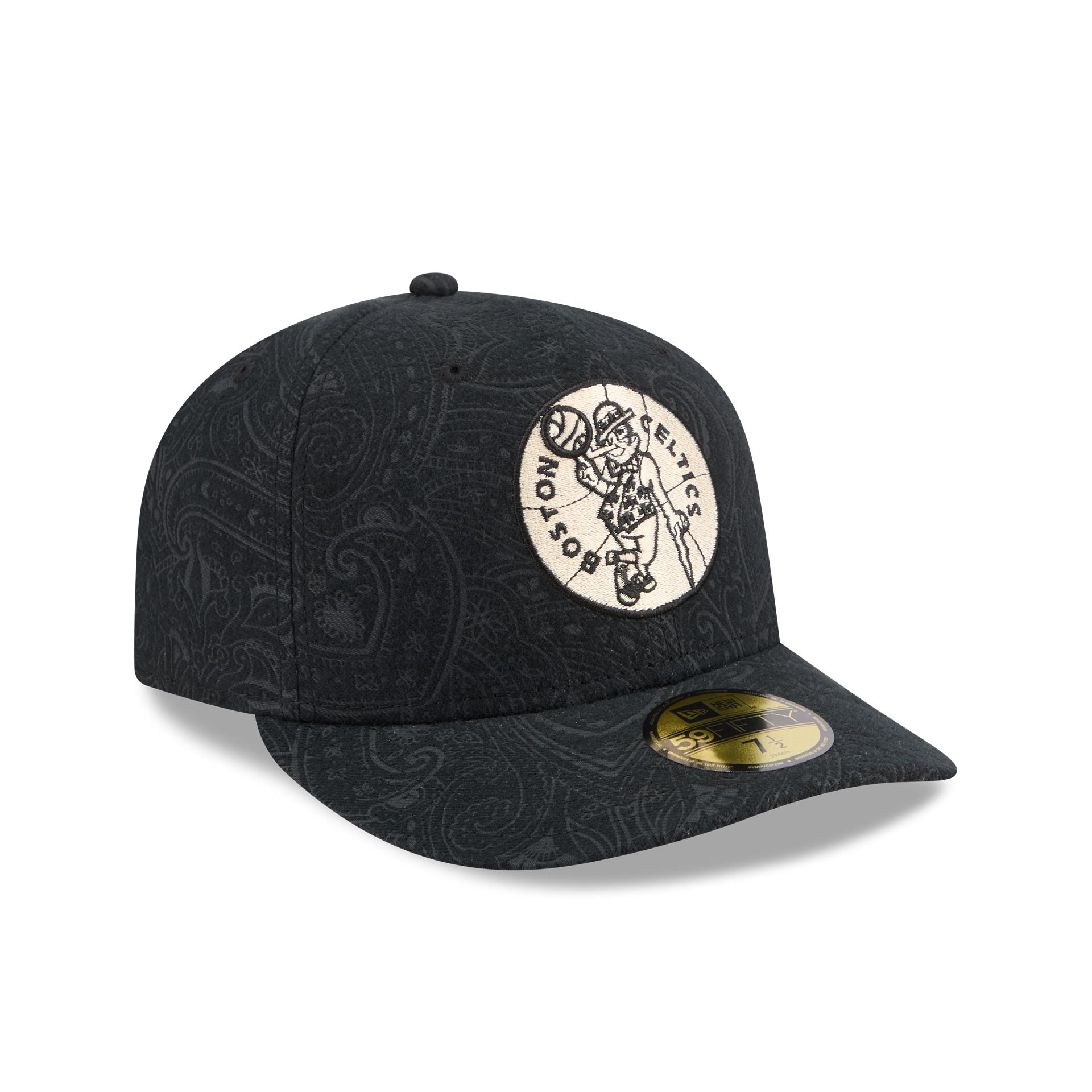 Boston Celtics Three Looms Brushed Cotton 59FIFTY Fitted Hat