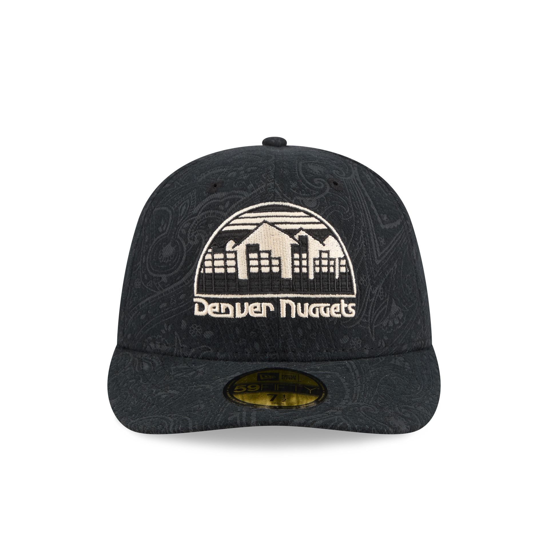 Denver Nuggets Three Looms Brushed Cotton 59FIFTY Fitted Hat