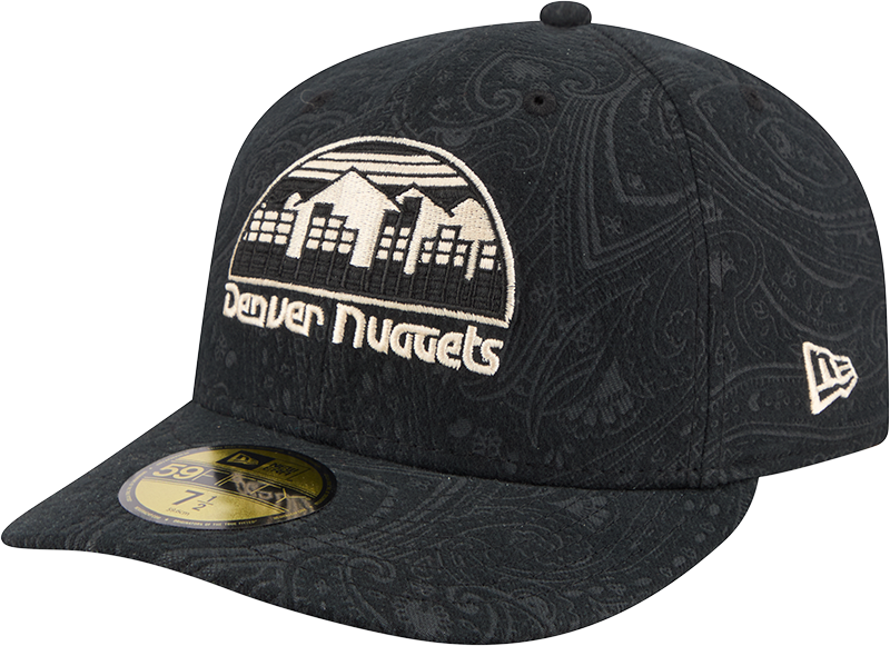 Denver Nuggets Three Looms Brushed Cotton 59FIFTY Fitted Hat
