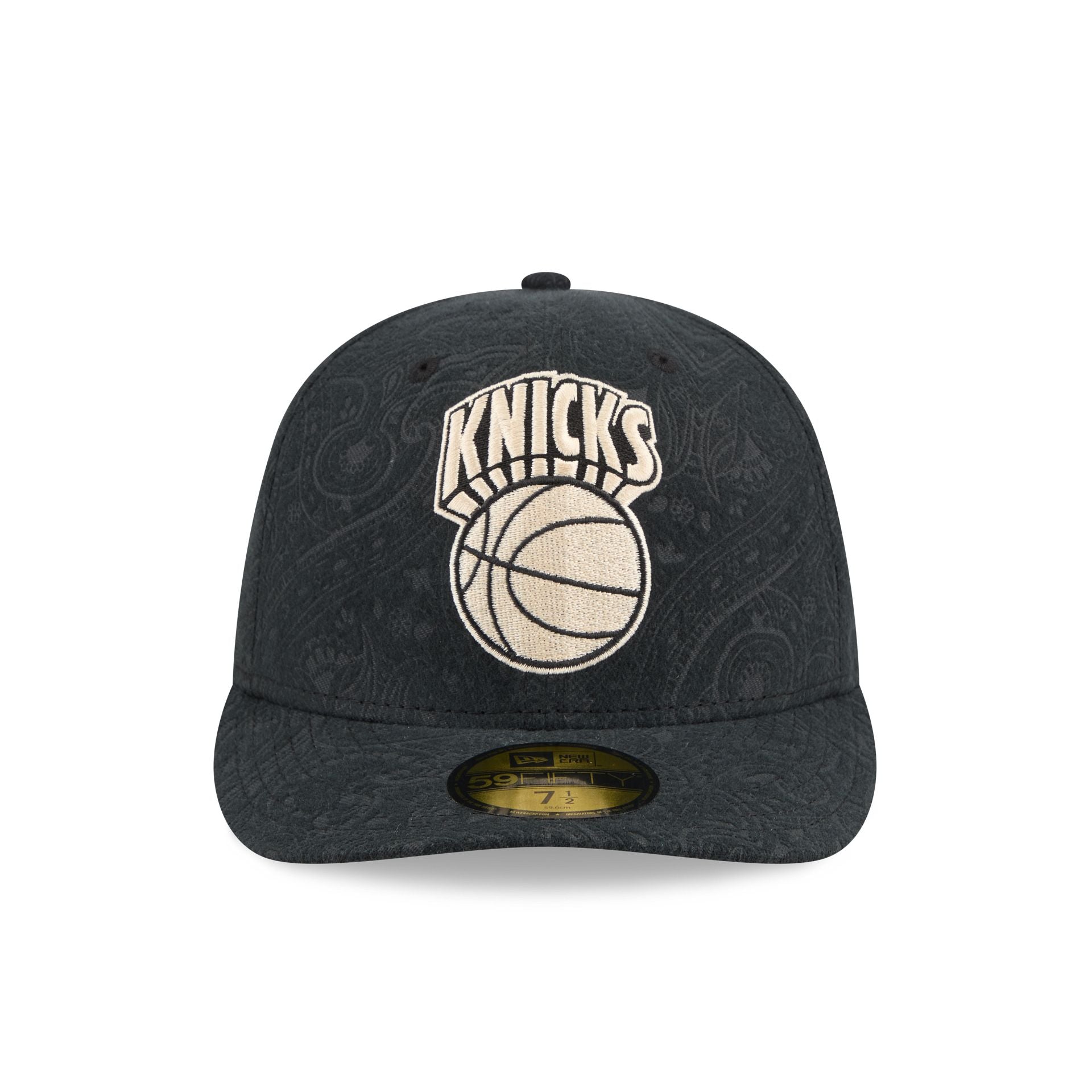 New York Knicks Three Looms Brushed Cotton 59FIFTY Fitted Hat