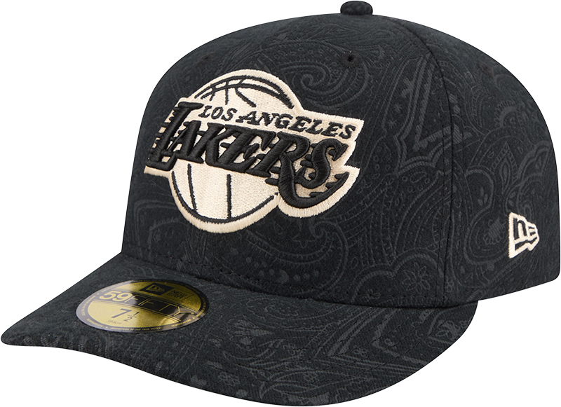 Los Angeles Lakers Three Looms Brushed Cotton 59FIFTY Fitted Hat