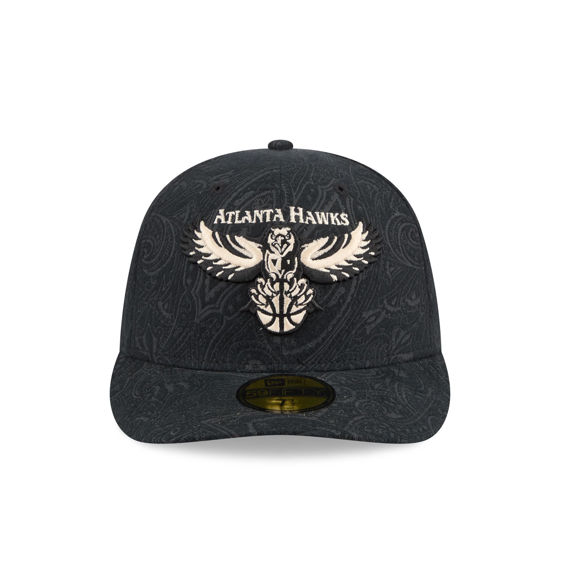 Atlanta Hawks Three Looms Brushed Cotton 59FIFTY Fitted Hat