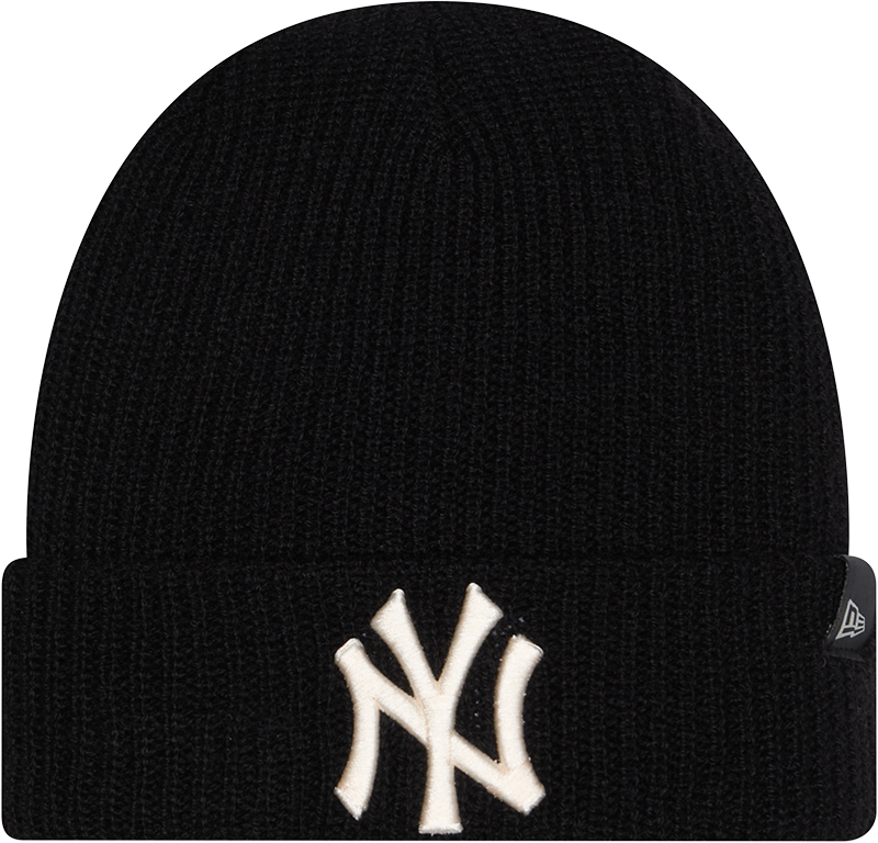 New York Yankees Cashmere Black Cuff Knit Hat