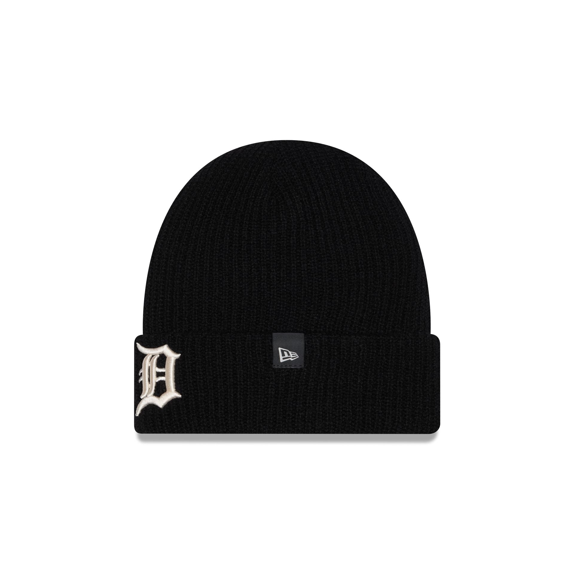 Detroit Tigers Cashmere Black Cuff Knit Hat