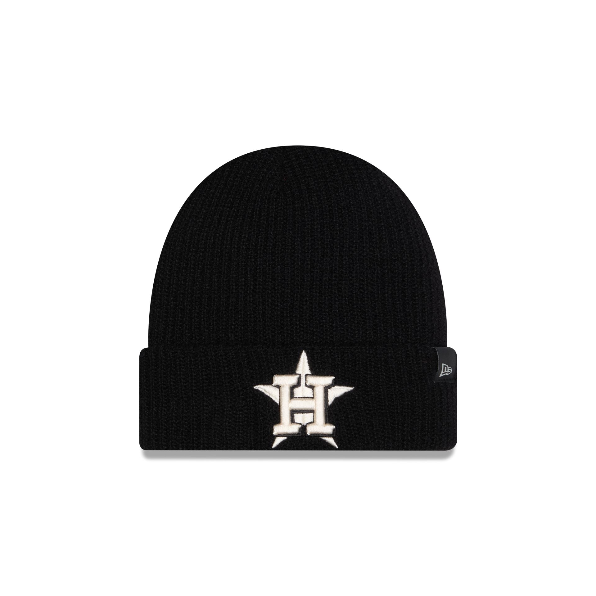 Houston Astros Cashmere Black Cuff Knit Hat