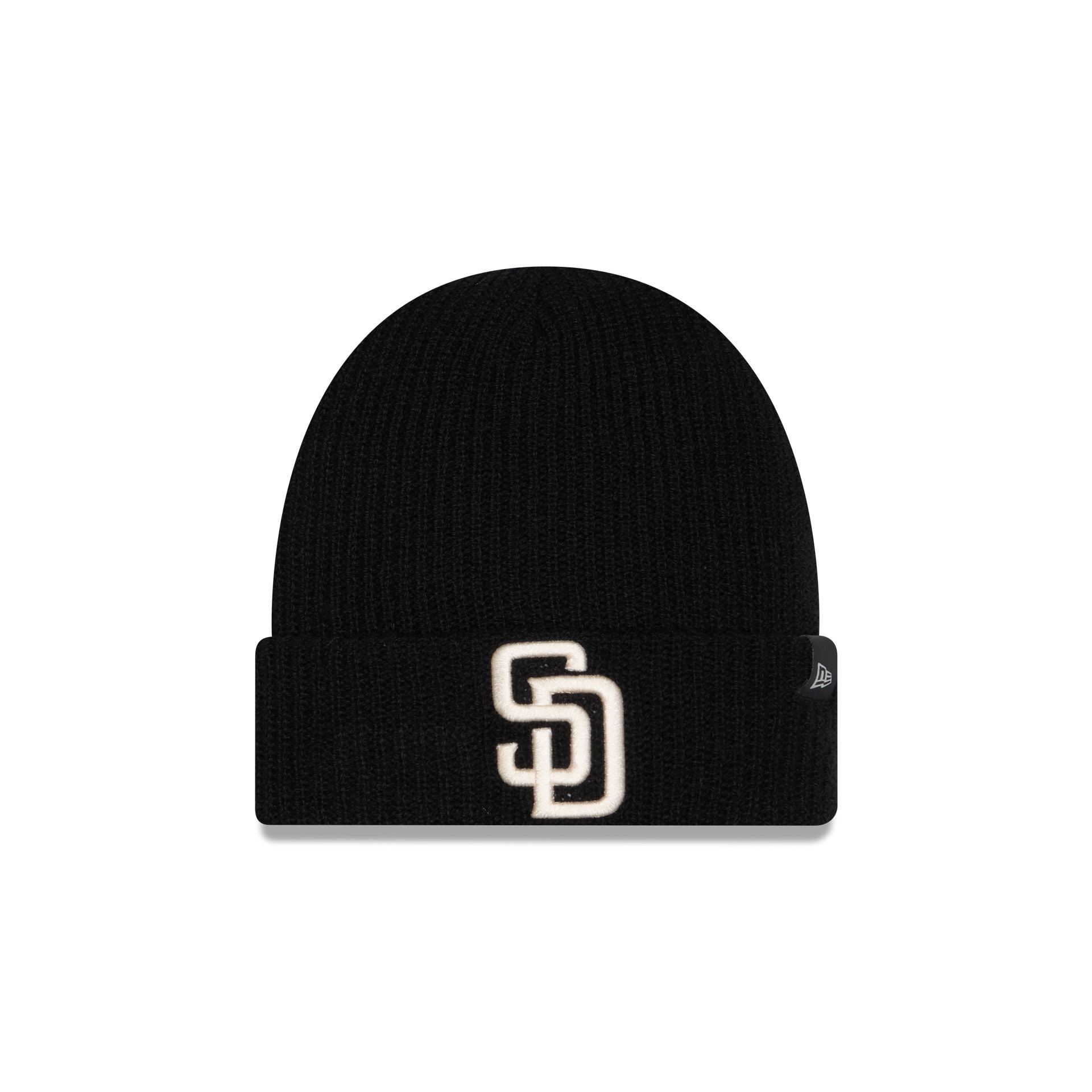 San Diego Padres Cashmere Black Cuff Knit Hat