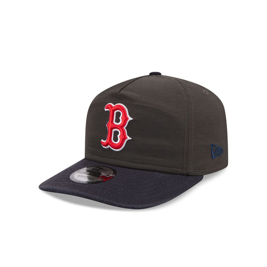Boston Red Sox Three Looms Nylon Black 19TWENTY Adjustable Hat - New Era Cap