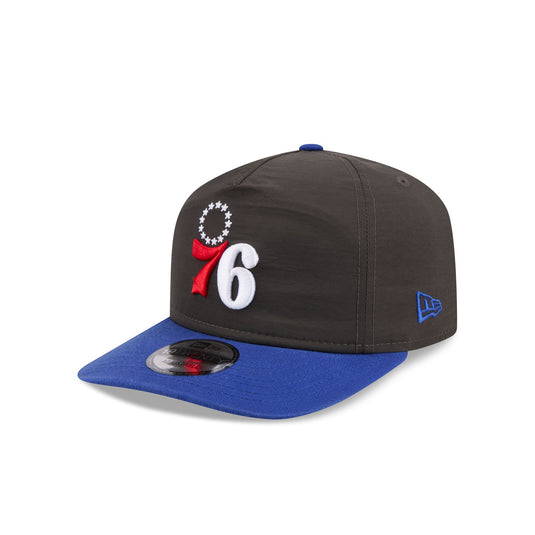 Philadelphia 76ers Three Looms Nylon Black 19TWENTY Adjustable Hat - New Era Cap