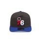 Philadelphia 76ers Three Looms Nylon Black 19TWENTY Adjustable Hat