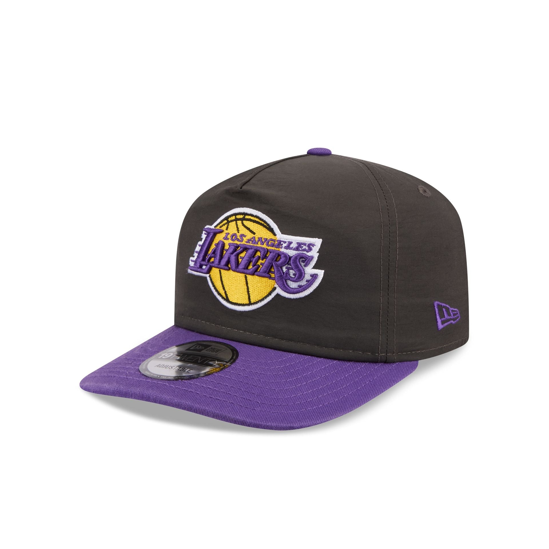 Los Angeles Lakers Three Looms Nylon Black 19TWENTY Adjustable Hat