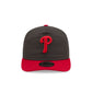 Philadelphia Phillies Three Looms Nylon Black 19TWENTY Adjustable Hat