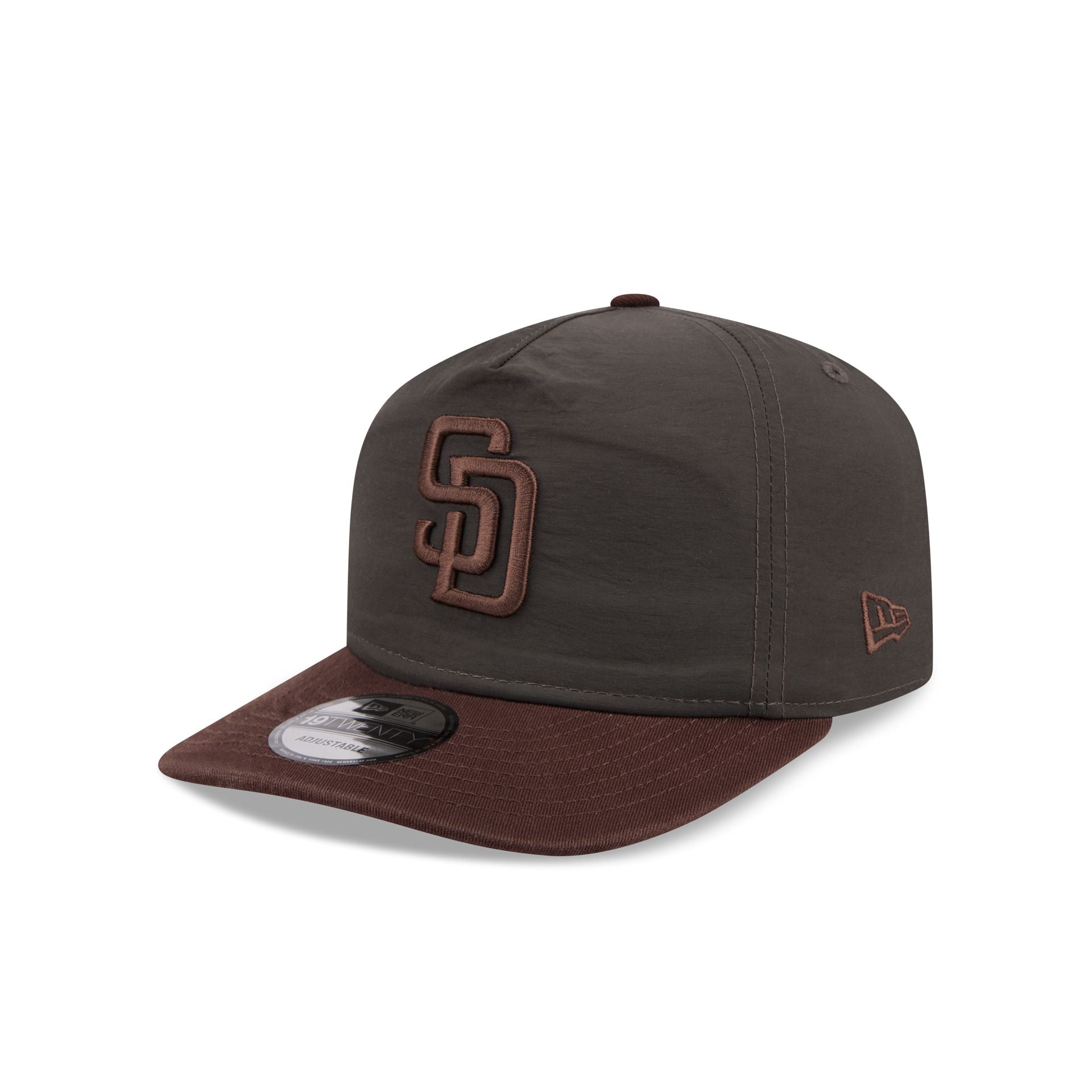 San Diego Padres Three Looms Nylon Black 19TWENTY Adjustable Hat