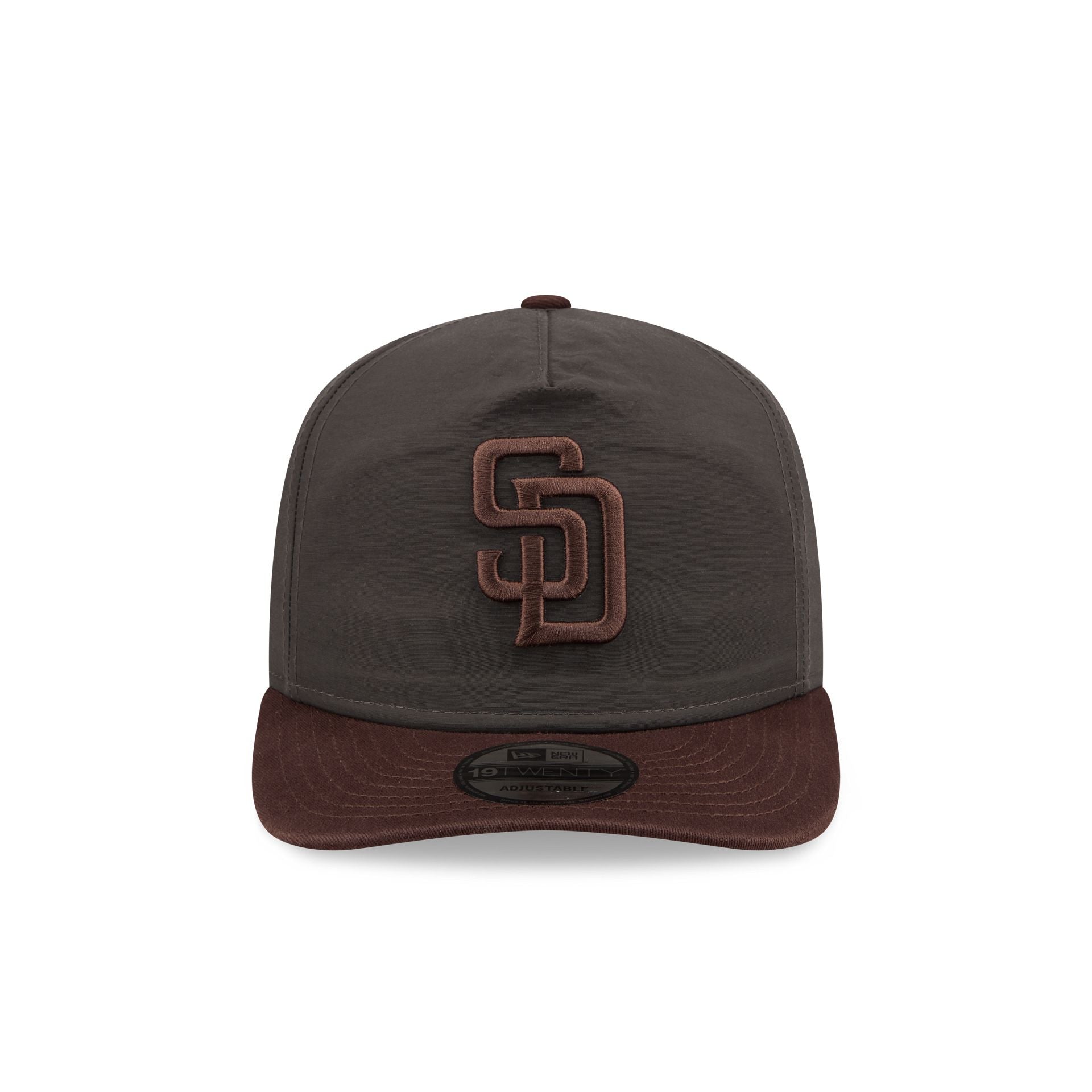 San Diego Padres Three Looms Nylon Black 19TWENTY Adjustable Hat