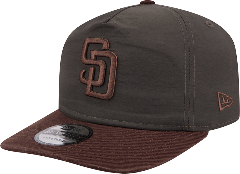 San Diego Padres Three Looms Nylon Black 19TWENTY Adjustable Hat