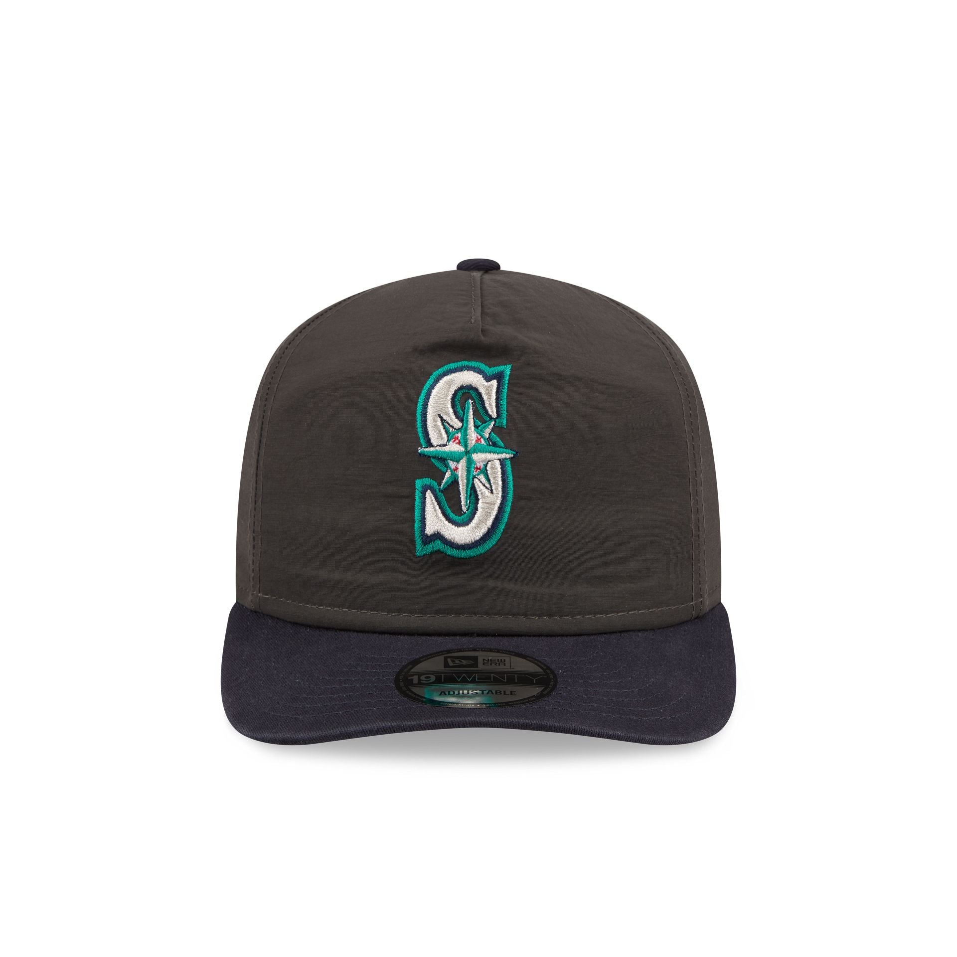 Seattle Mariners Three Looms Nylon Black 19TWENTY Adjustable Hat