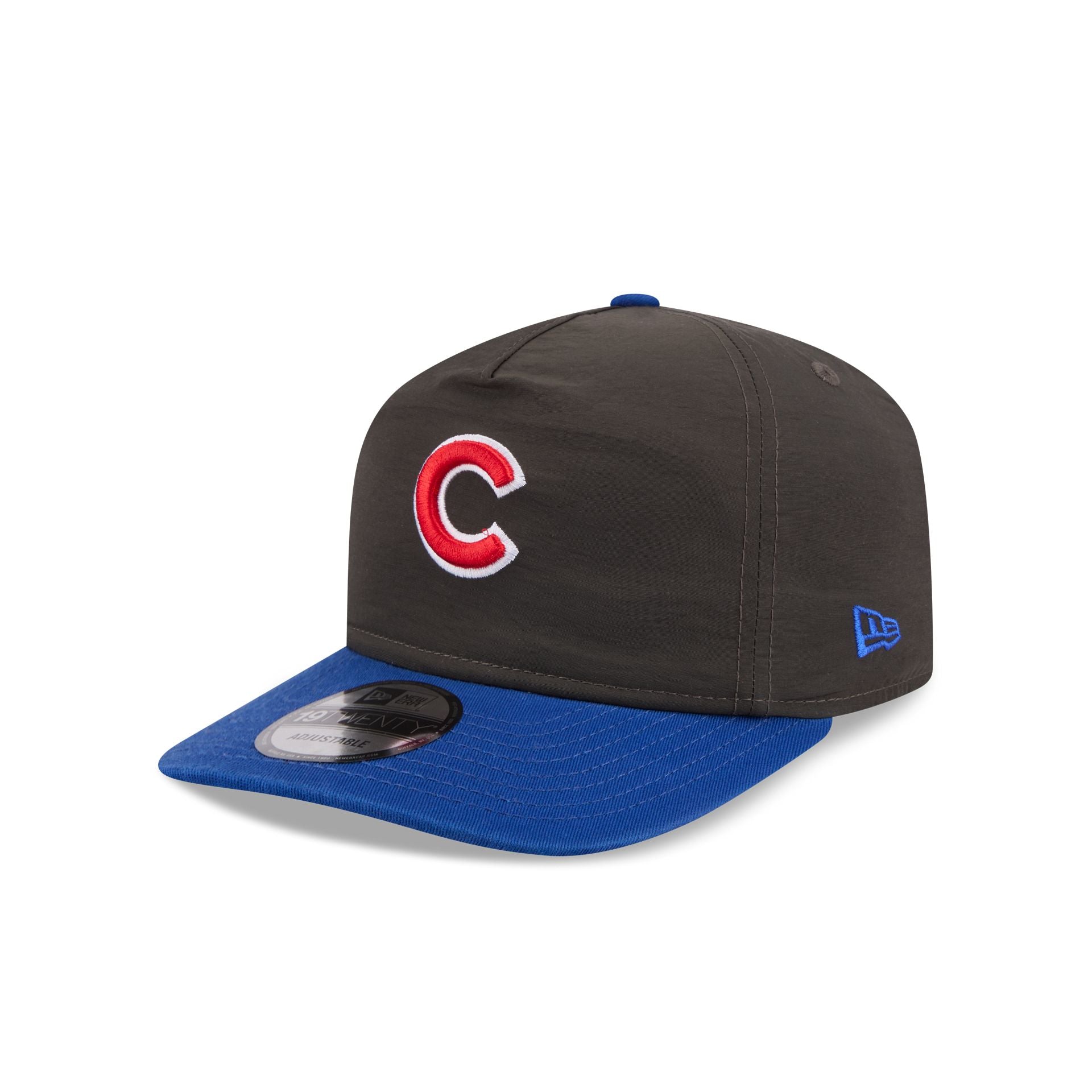 Chicago Cubs Three Looms Nylon Black 19TWENTY Adjustable Hat