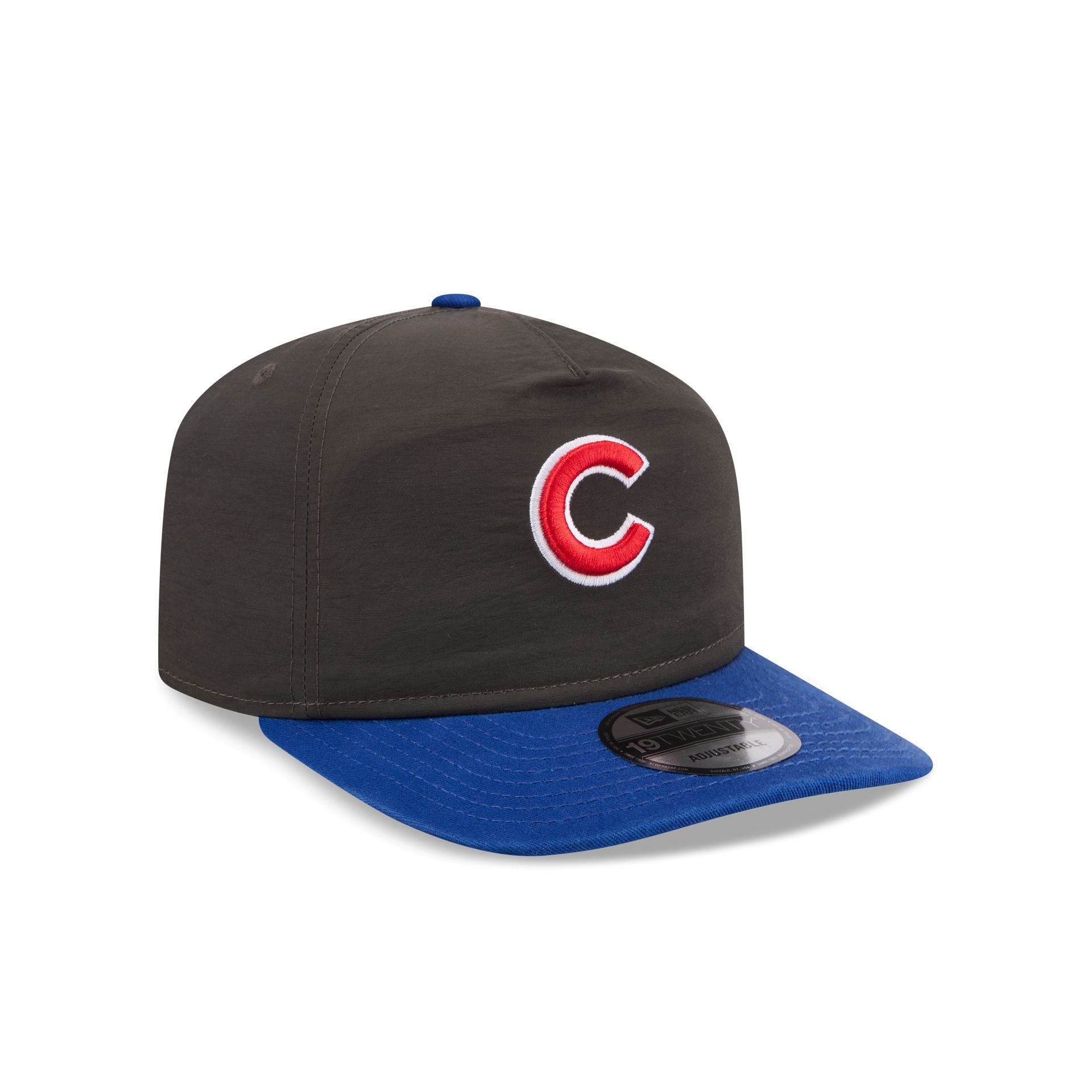Chicago Cubs Three Looms Nylon Black 19TWENTY Adjustable Hat