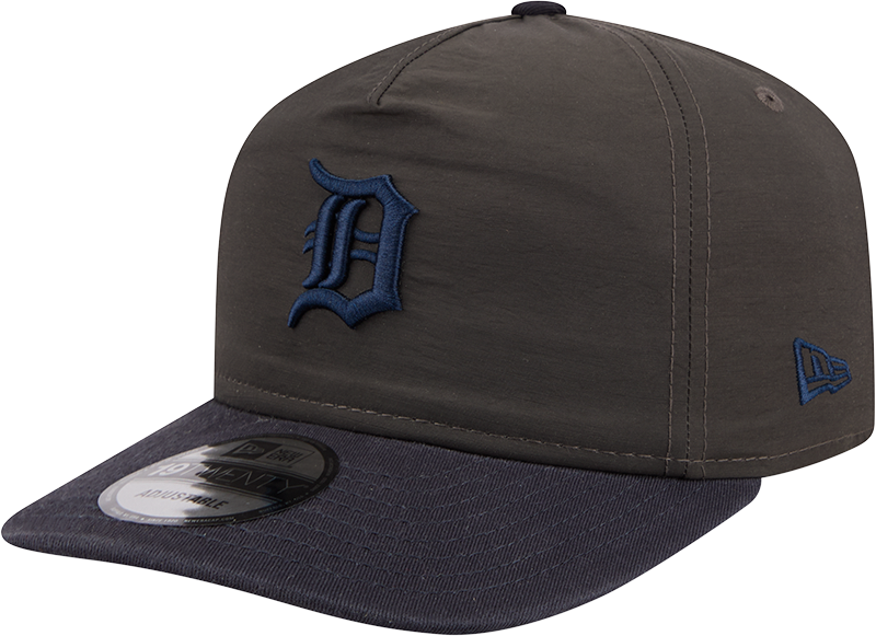 Detroit Tigers Three Looms Nylon Black 19TWENTY Adjustable Hat
