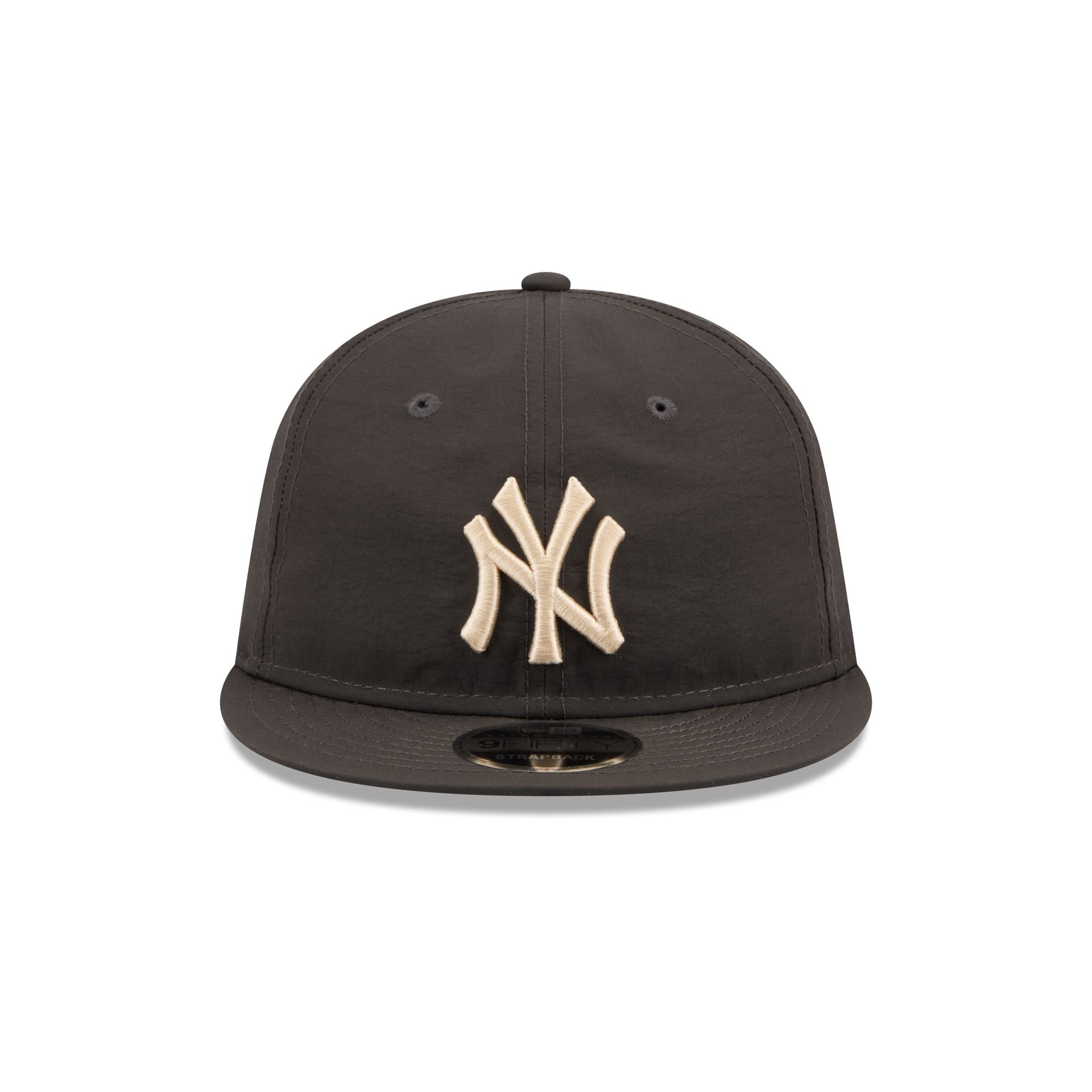 New York Yankees Three Looms Nylon Black Retro Crown 9FIFTY Adjustable Hat