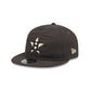 Houston Astros Three Looms Nylon Black Retro Crown 9FIFTY Adjustable Hat