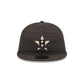 Houston Astros Three Looms Nylon Black Retro Crown 9FIFTY Adjustable Hat