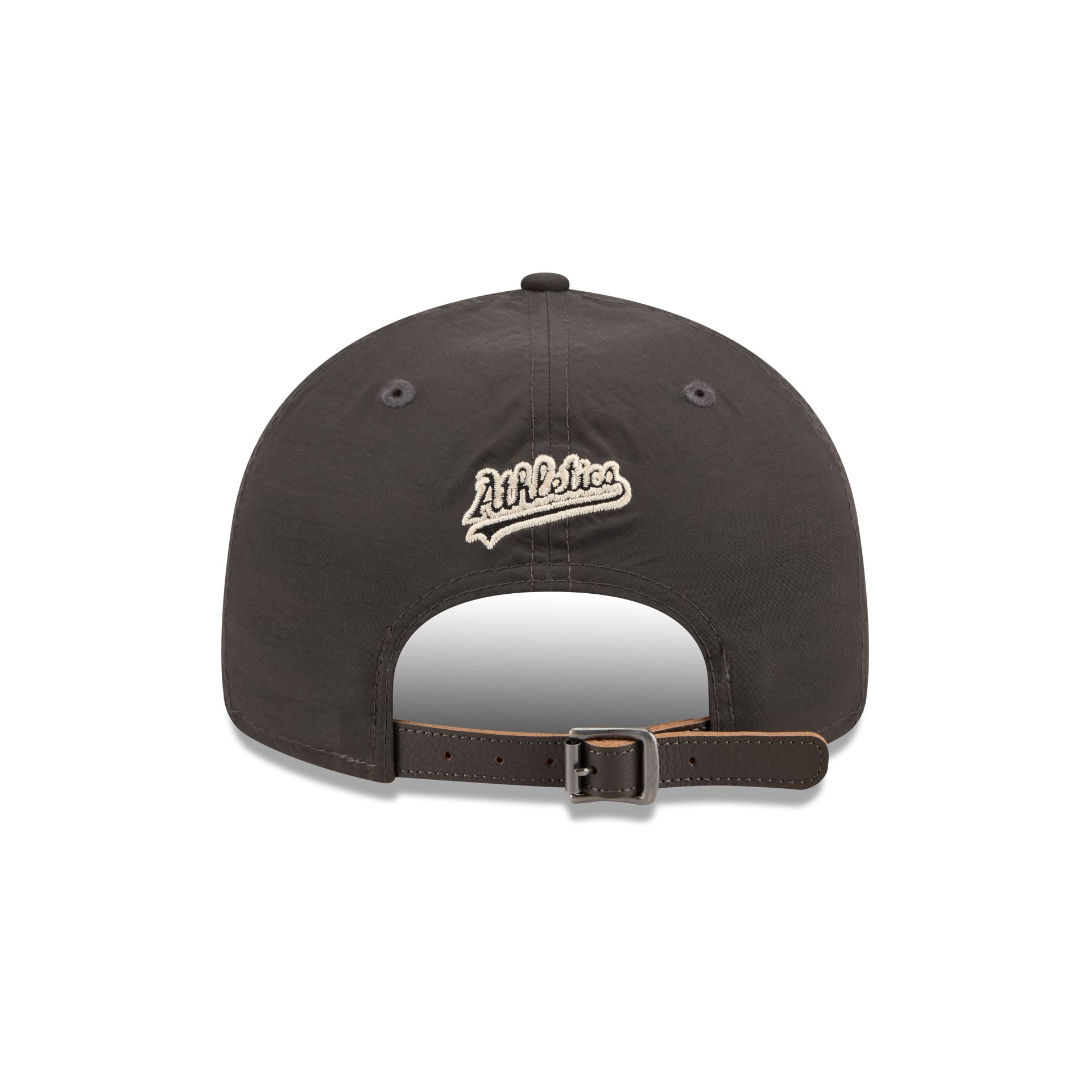 Athletics Three Looms Nylon Black Retro Crown 9FIFTY Adjustable Hat