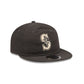 Seattle Mariners Three Looms Nylon Black Retro Crown 9FIFTY Adjustable Hat