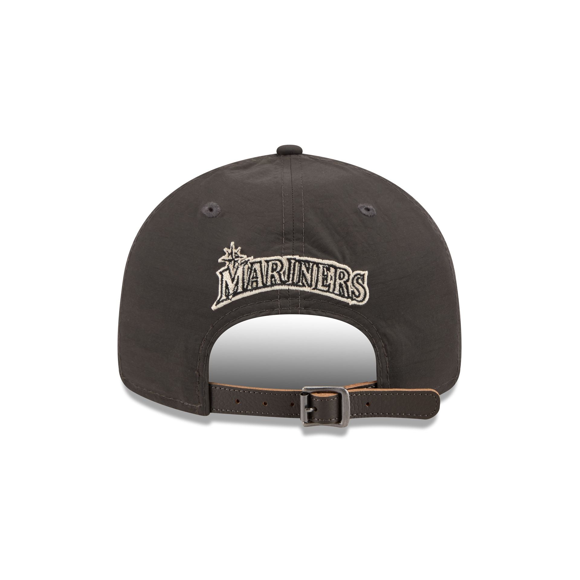 Seattle Mariners Three Looms Nylon Black Retro Crown 9FIFTY Adjustable Hat