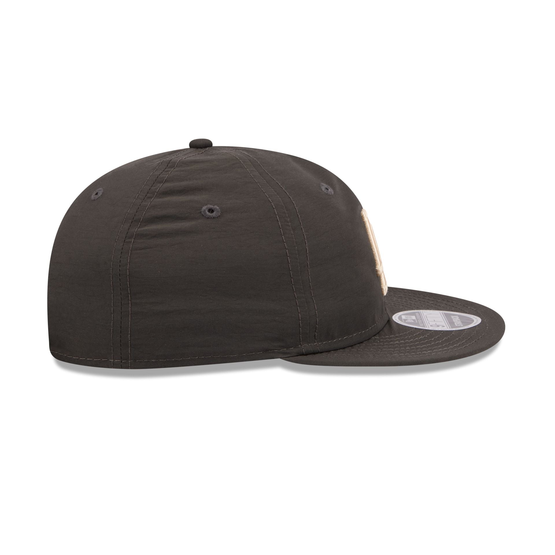 Los Angeles Dodgers Three Looms Nylon Black Retro Crown 9FIFTY Adjustable Hat