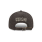 Chicago Cubs Three Looms Nylon Black Retro Crown 9FIFTY Adjustable Hat
