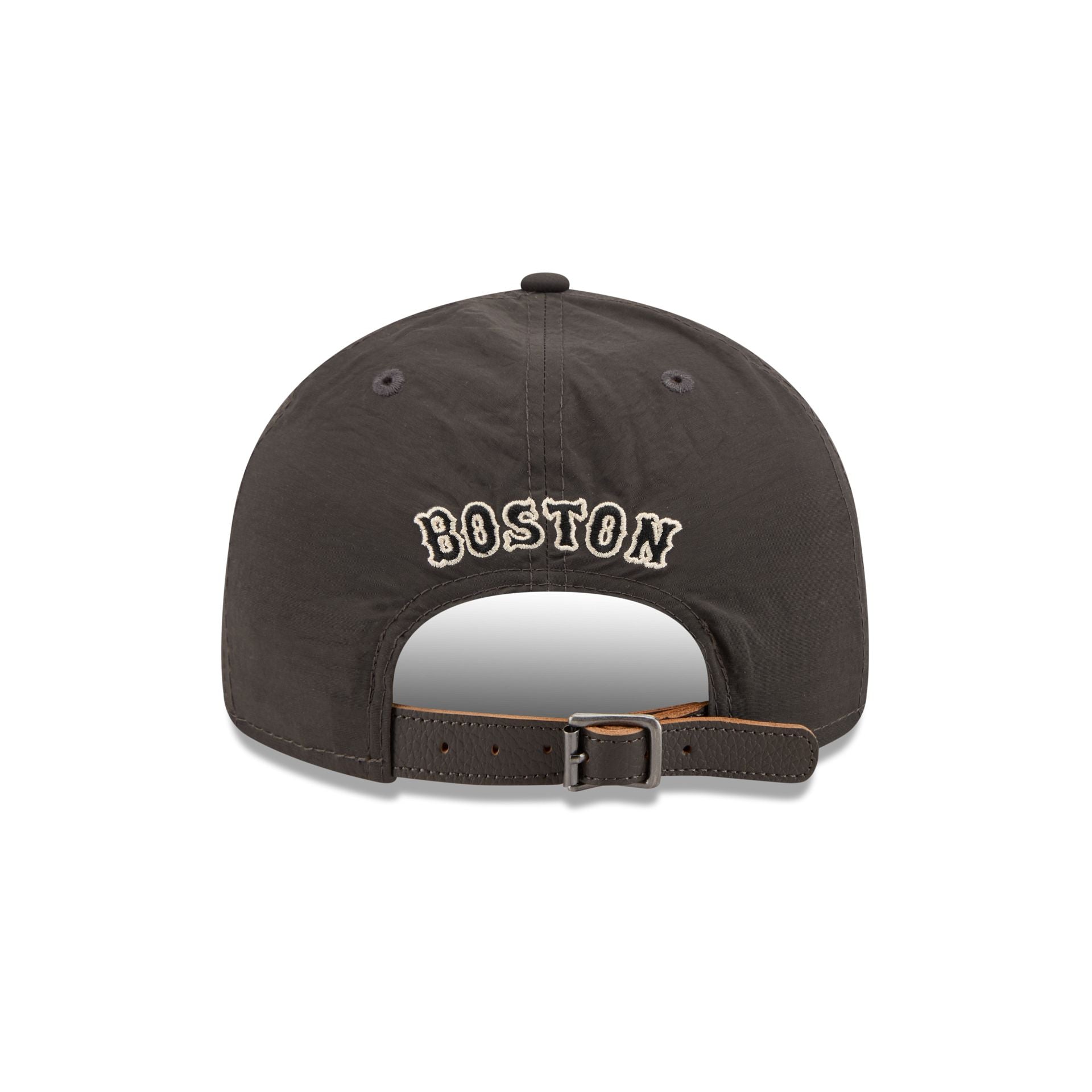 Boston Red Sox Three Looms Nylon Black Retro Crown 9FIFTY Adjustable Hat