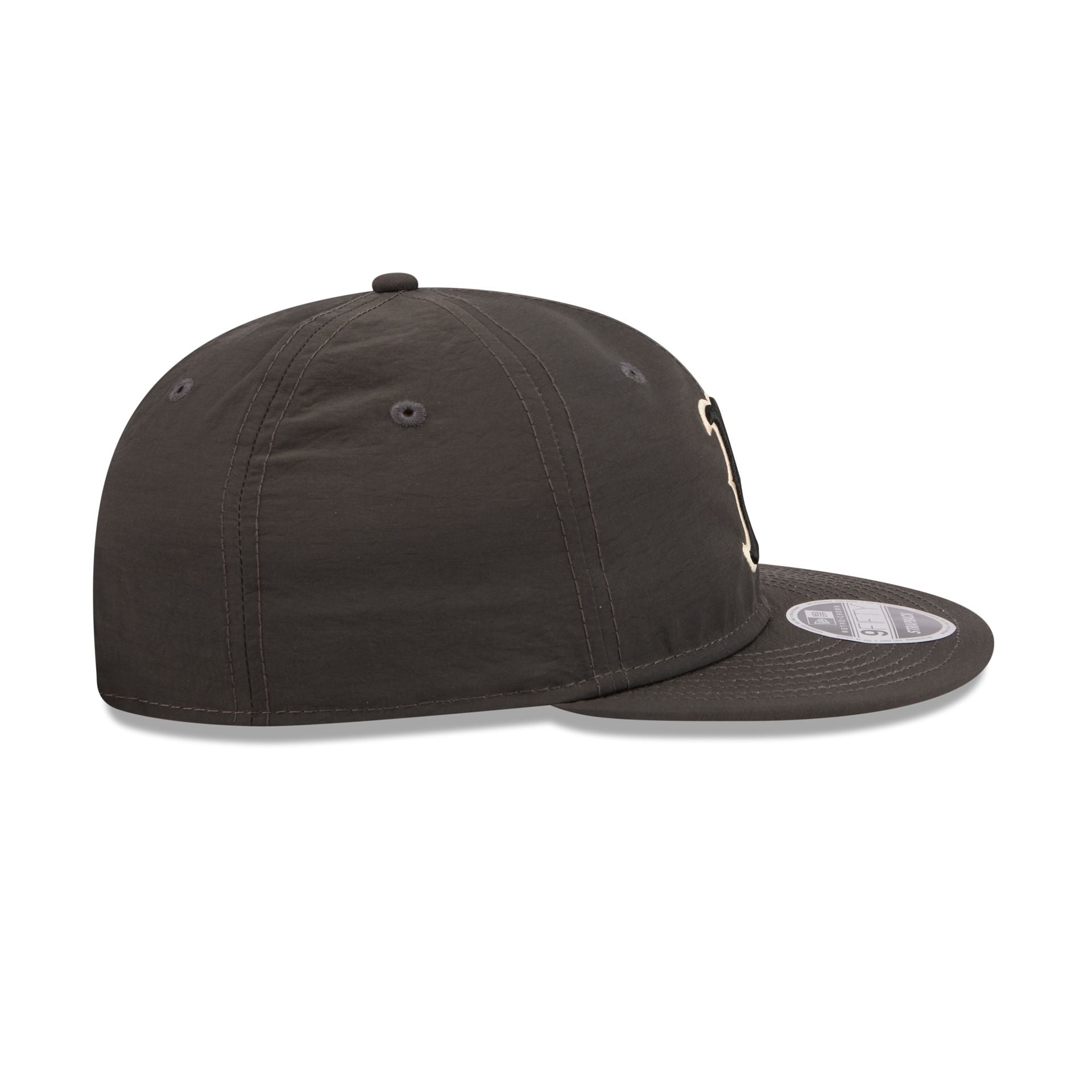 Boston Red Sox Three Looms Nylon Black Retro Crown 9FIFTY Adjustable Hat