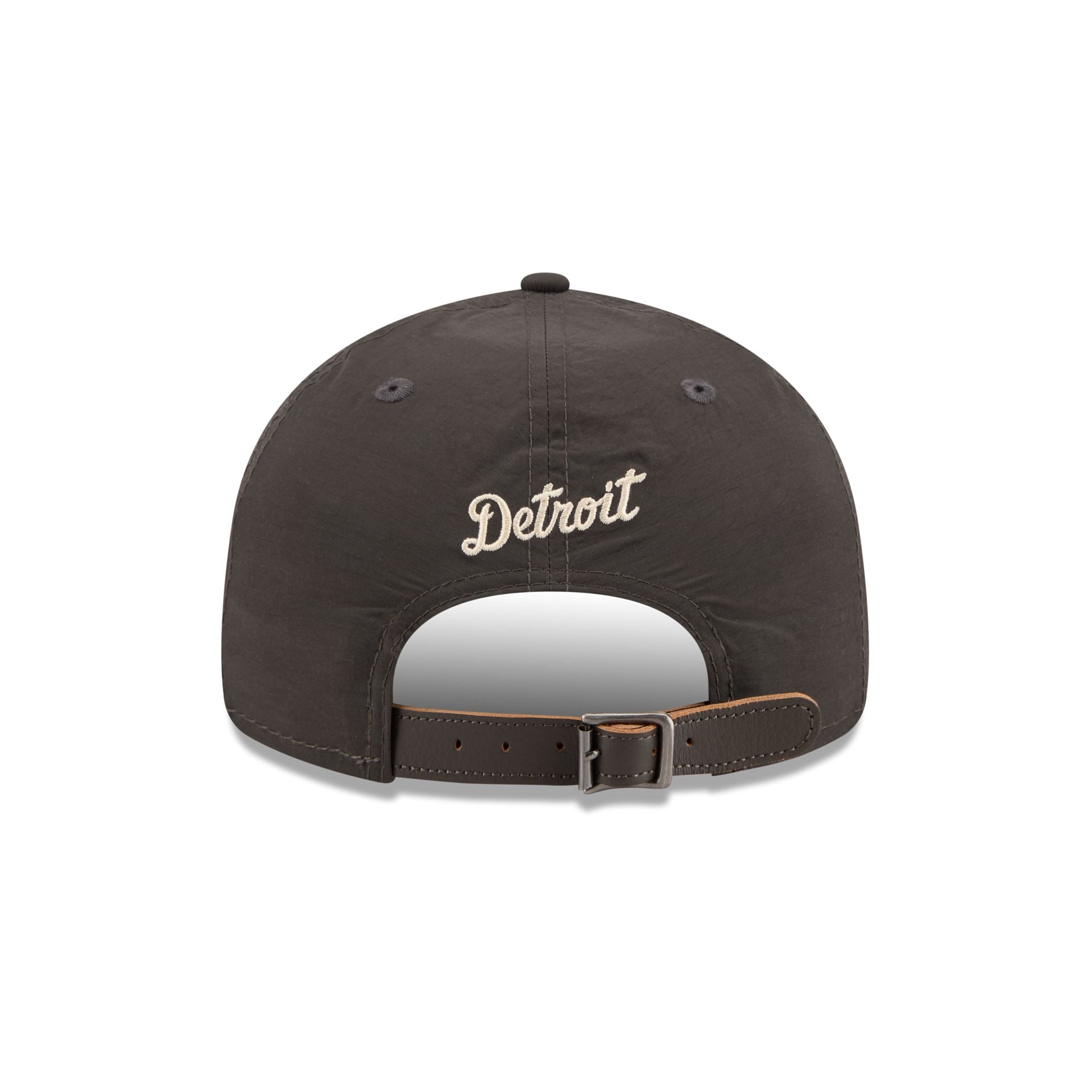 Detroit Tigers Three Looms Nylon Black Retro Crown 9FIFTY Adjustable Hat