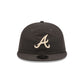 Atlanta Braves Three Looms Nylon Black Retro Crown 9FIFTY Adjustable Hat