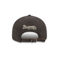 Atlanta Braves Three Looms Nylon Black Retro Crown 9FIFTY Adjustable Hat