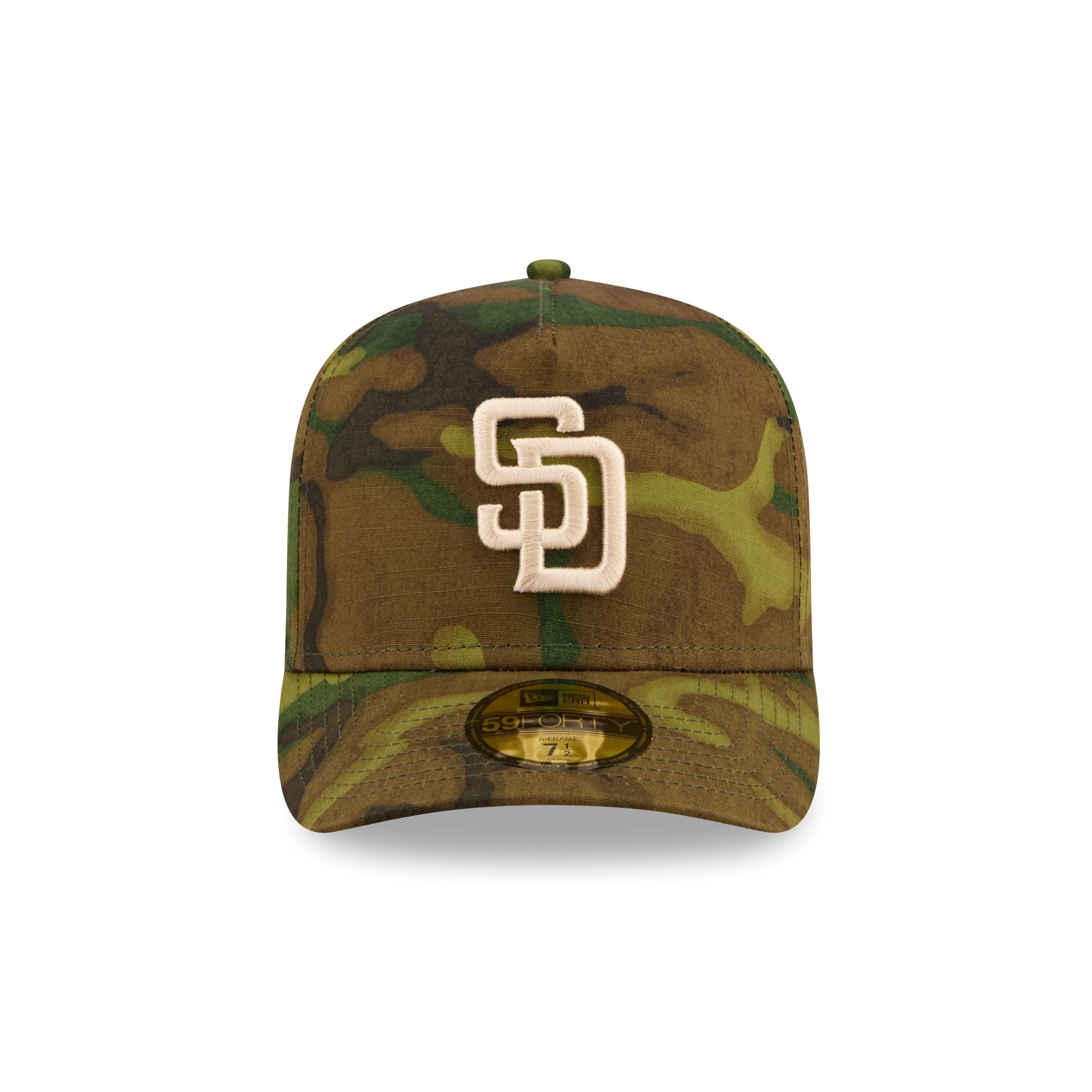 San Diego Padres Three Looms Ripstop Camo 59FORTY A-Frame Fitted Hat