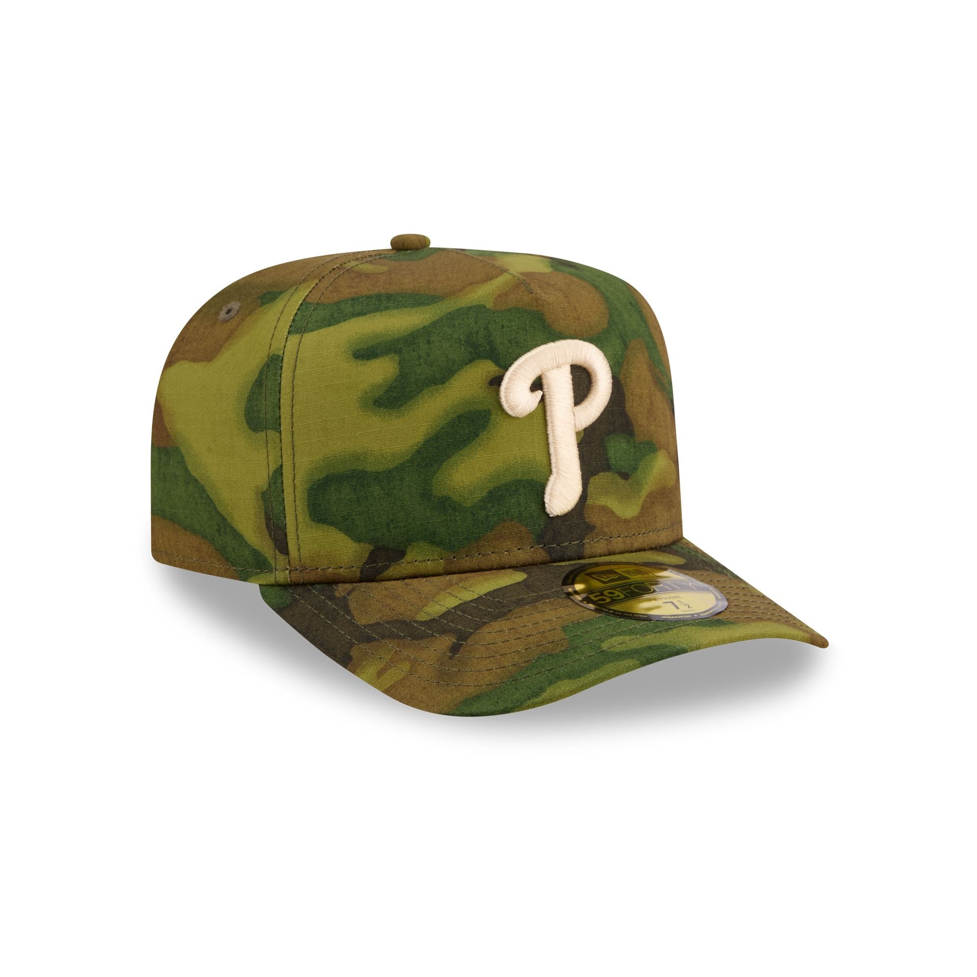 Philadelphia Phillies Three Looms Ripstop Camo 59FORTY A-Frame Fitted Hat