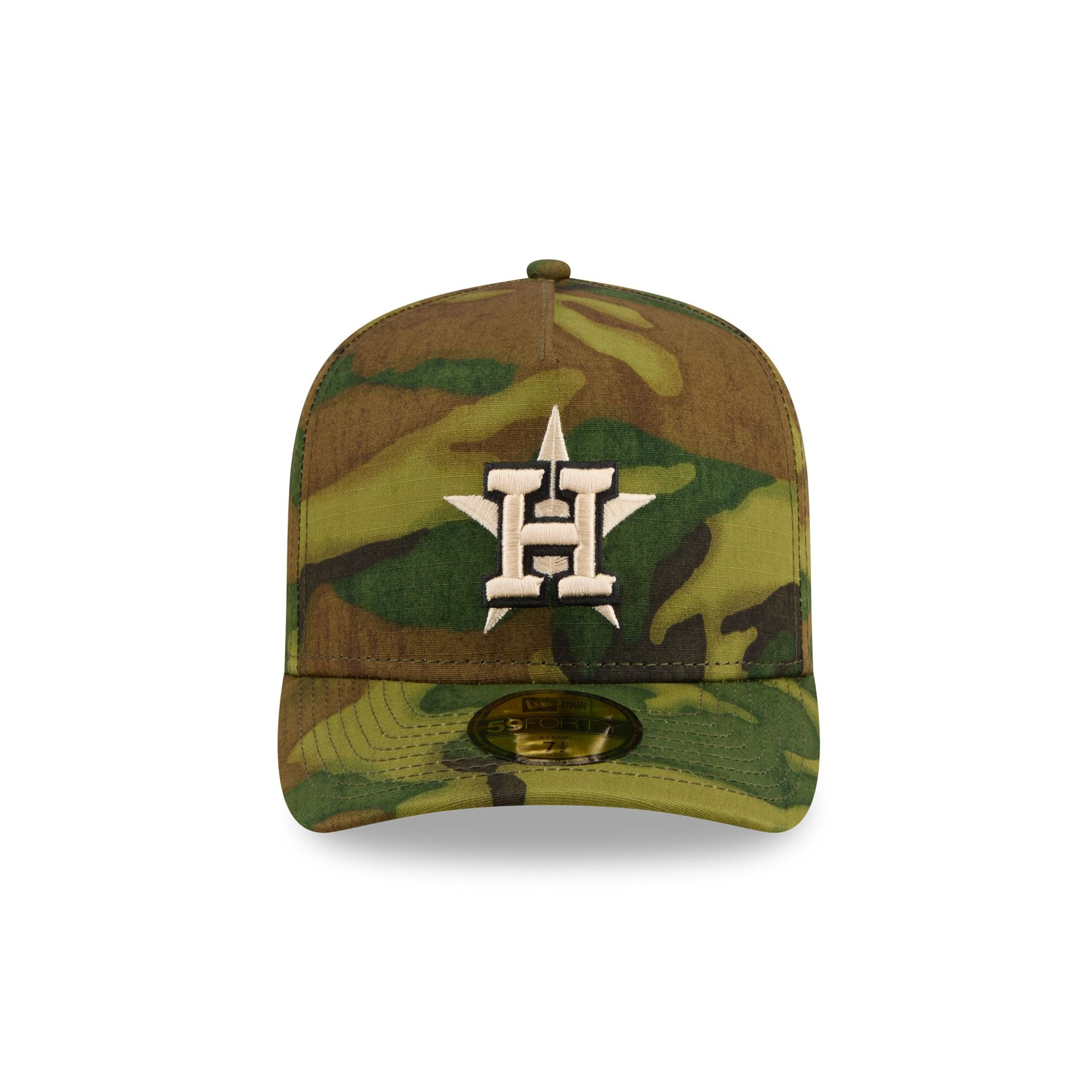 Houston Astros Three Looms Ripstop Camo 59FORTY A-Frame Fitted Hat