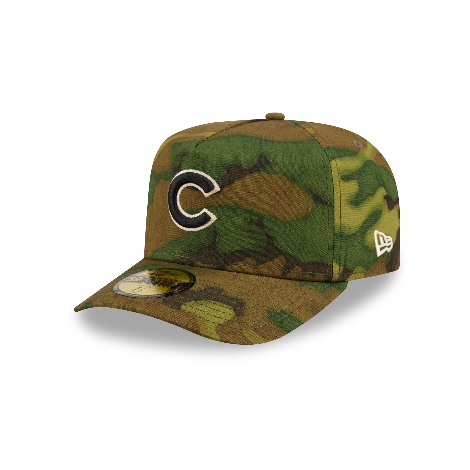 Chicago Cubs Three Looms Ripstop Camo 59FORTY Fitted Hat