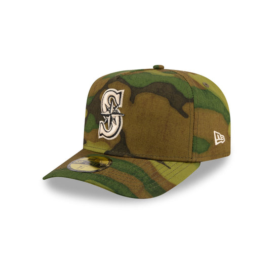 Seattle Mariners Three Looms Ripstop Camo 59FORTY Fitted Hat - New Era Cap