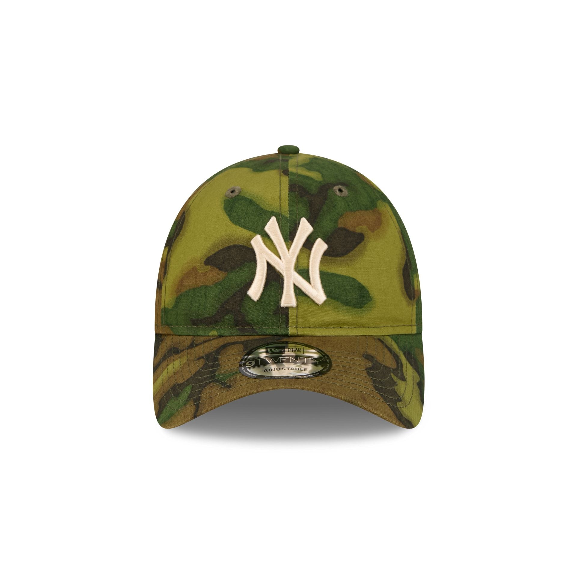 New York Yankees Three Looms Ripstop Camo 9TWENTY Adjustable Hat