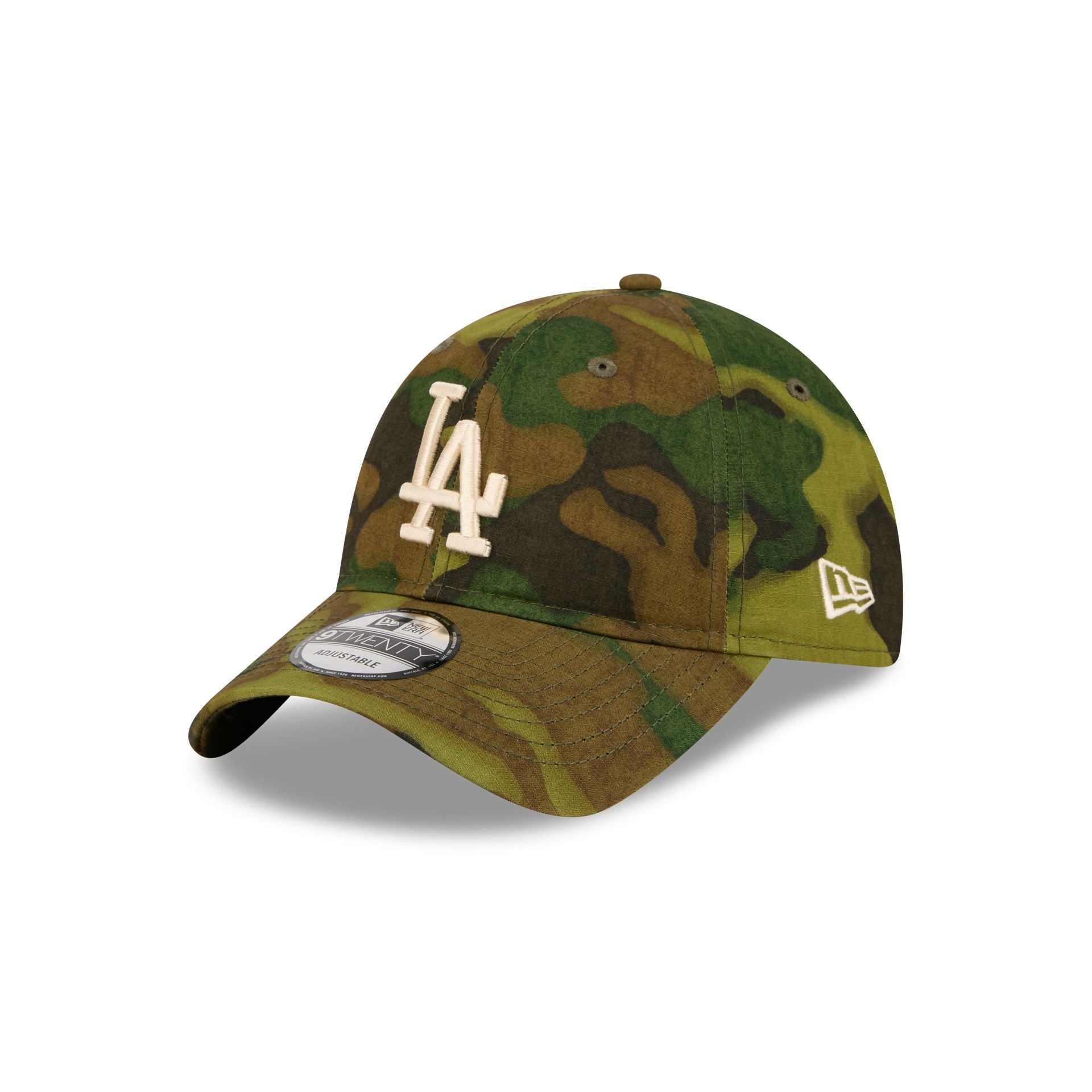 Los Angeles Dodgers Three Looms Ripstop Camo 9TWENTY Adjustable Hat