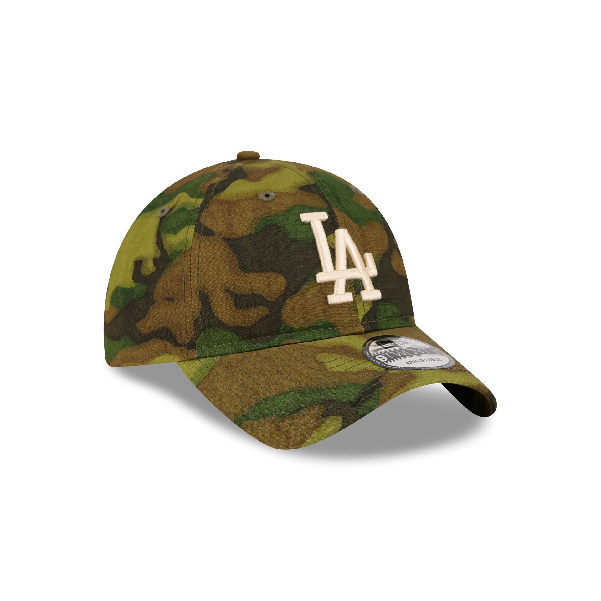 Los Angeles Dodgers Three Looms Ripstop Camo 9TWENTY Adjustable Hat