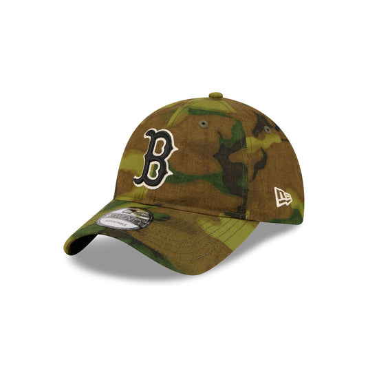 Boston Red Sox Three Looms Ripstop Camo 9TWENTY Adjustable Hat - New Era Cap