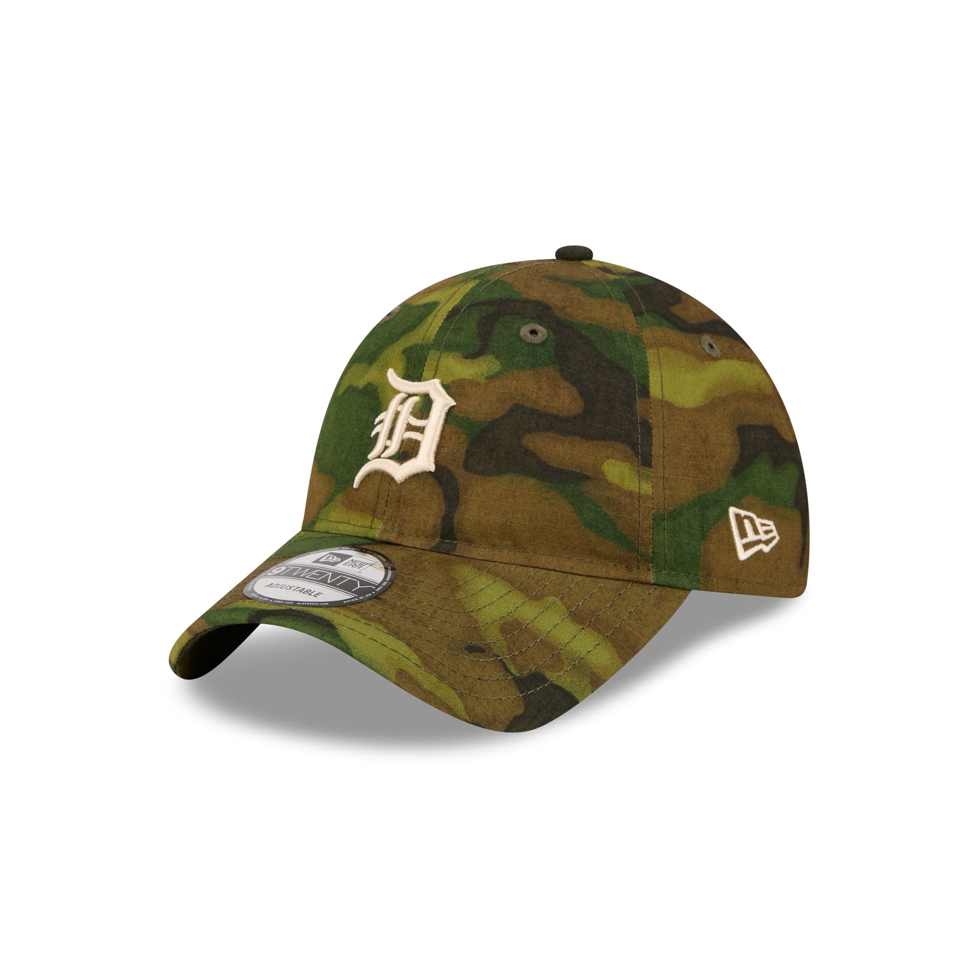 Detroit Tigers Three Looms Ripstop Camo 9TWENTY Adjustable Hat