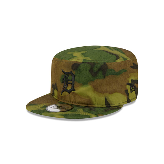 Detroit Tigers Three Looms Ripstop Camo Painter Hat Hat - New Era Cap