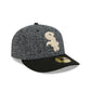 Chicago White Sox Three Looms Tweedy Cotton Black 59FIFTY Fitted Hat