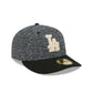 Los Angeles Dodgers Three Looms Tweedy Cotton Black 59FIFTY Fitted Hat