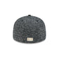 Los Angeles Dodgers Three Looms Tweedy Cotton Black 59FIFTY Fitted Hat